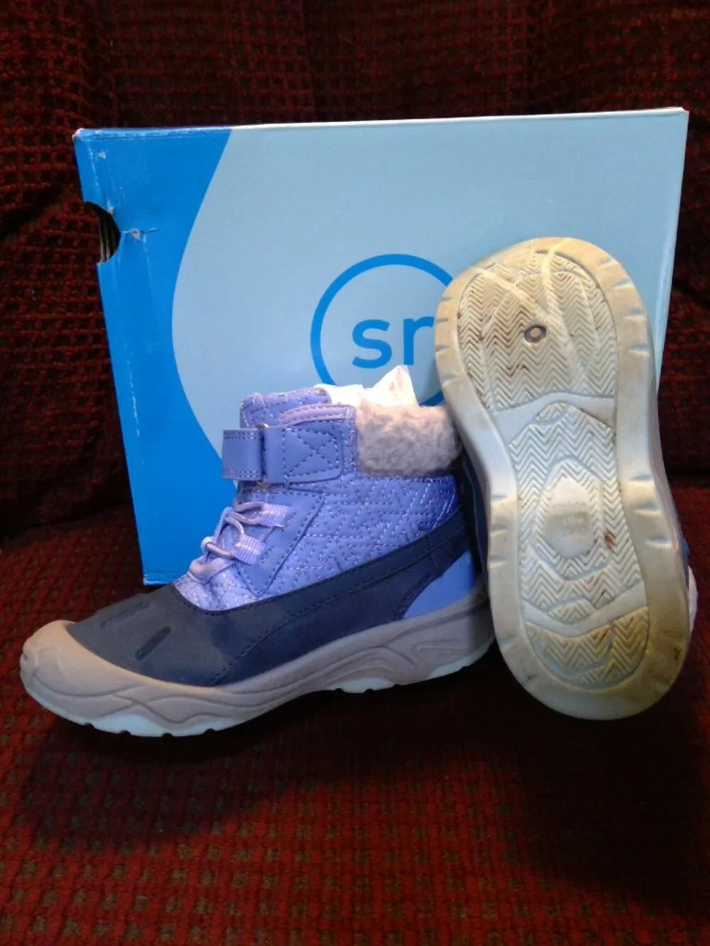 Little Girls comfy, cute, and colorful Snow Boots